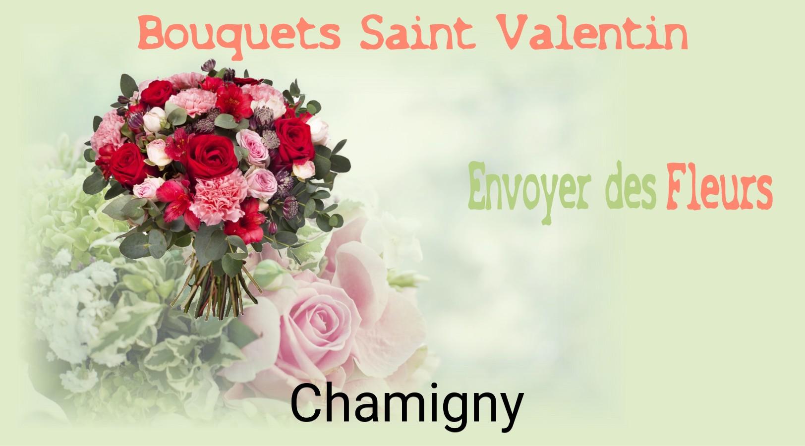 Roses de Saint-Valentin livrées à Chamigny